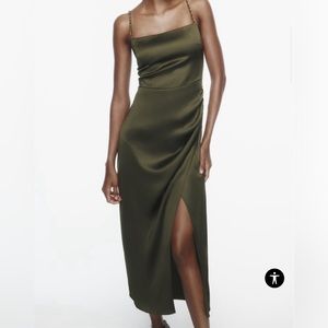 Zara Beaded Slip Dress